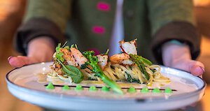 Köstliche Kreationen vom Küchenchef im 4-Sterne-Hotel